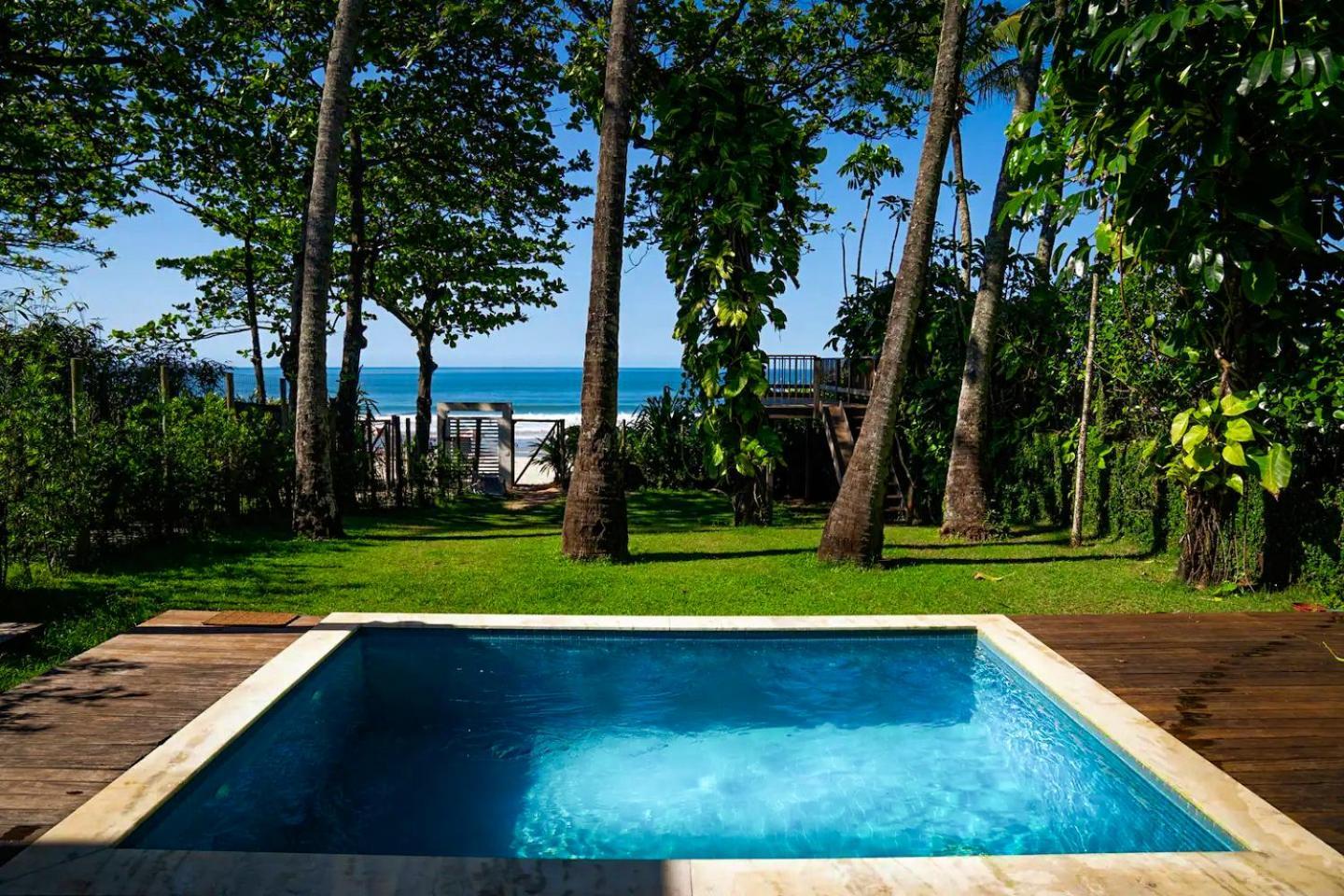 Pé na Areia! Novinha, completa, top! Maresias São Sebastião Exterior foto